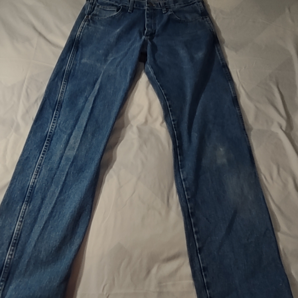 Wrangler Men's Straight Blue Jeans